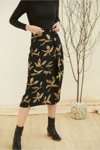 Aliso Skirt Bird Flower 1