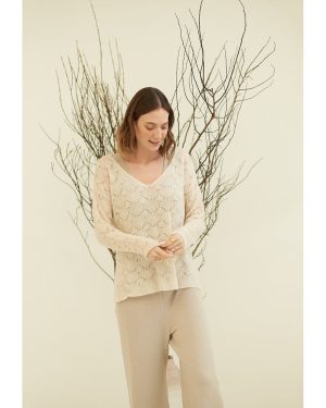 Anise Sweater White 1