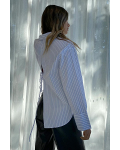 Brandon Shirt - Blue Stripe | Madison the Label