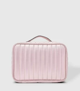 Maggie Hanging Toiletry Case - Pearl Pink | Louenhide