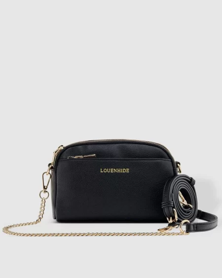 Zara Crossbody Bag - Black | Louenhide