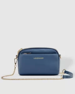 Zara Crossbody Bag - Steel Blue | Louenhide