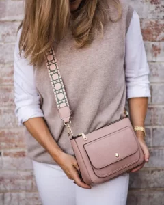 Lizzie Crossbody Bag - Blush | Louenhide