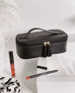 Fifi Cosmetic Case - Black | Louenhide
