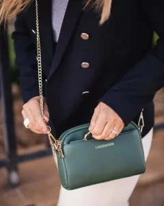 Zara Crossbody Bag - Fern Green | Louenhide