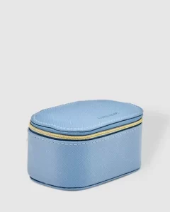 Olive Jewelry Case - Wedgewood Blue | Louenhide