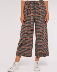 Heritage Warm Culottes - Checkered | Apricot
