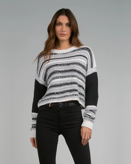 Storm Sweater - Black & White | Elan