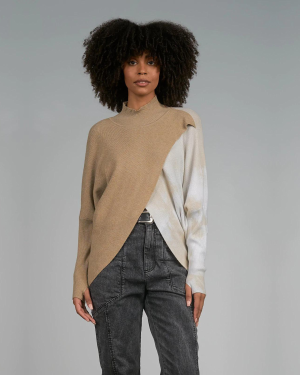 Boone Sweater - Khaki | Elan