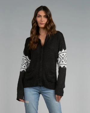 Taqtu Sweater - Black | Elan