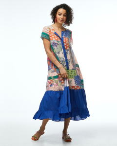 Tiered Dress - Oriental Blossom | Zaket & Plover
