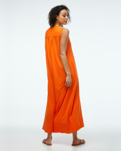 Maxi T-Dress - Orange | Zaket & Plover