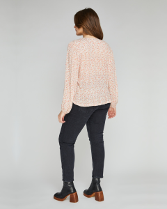 Maddie Blouse - Apricot Ditsy | Gentle Fawn