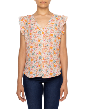 Beach Day Blouse - In Bloom | Astrid