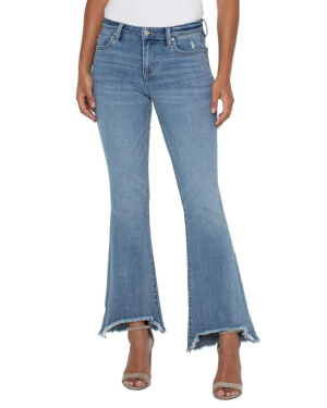 Hanne Flare with Curved Hem - Oracle | Liverpool
