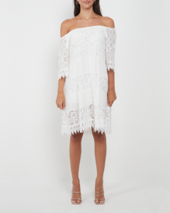 Amiah Dress - White | AngelEye