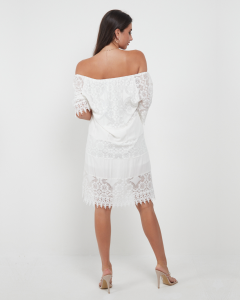 Amiah Dress - White | AngelEye