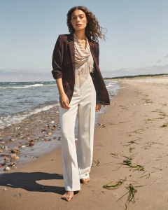 Shirley Blazer - Java Swirl Print | Soaked