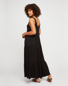 Axel Maxi Dress - Black | Gentle Fawn