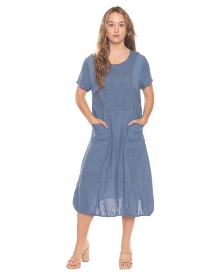 Midi Dress - Denim Blue | Sorella